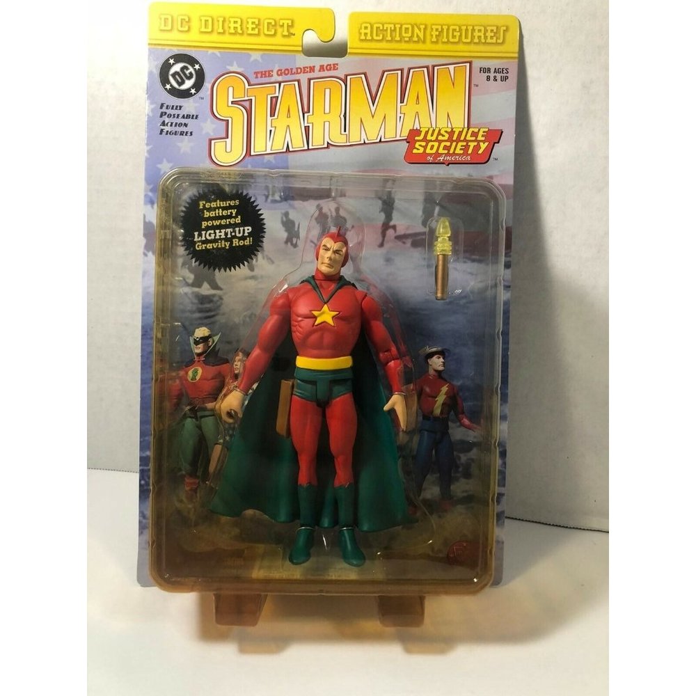 Golden Age Starman DC Direct Justice Society Of America Figure New 2000 JSA